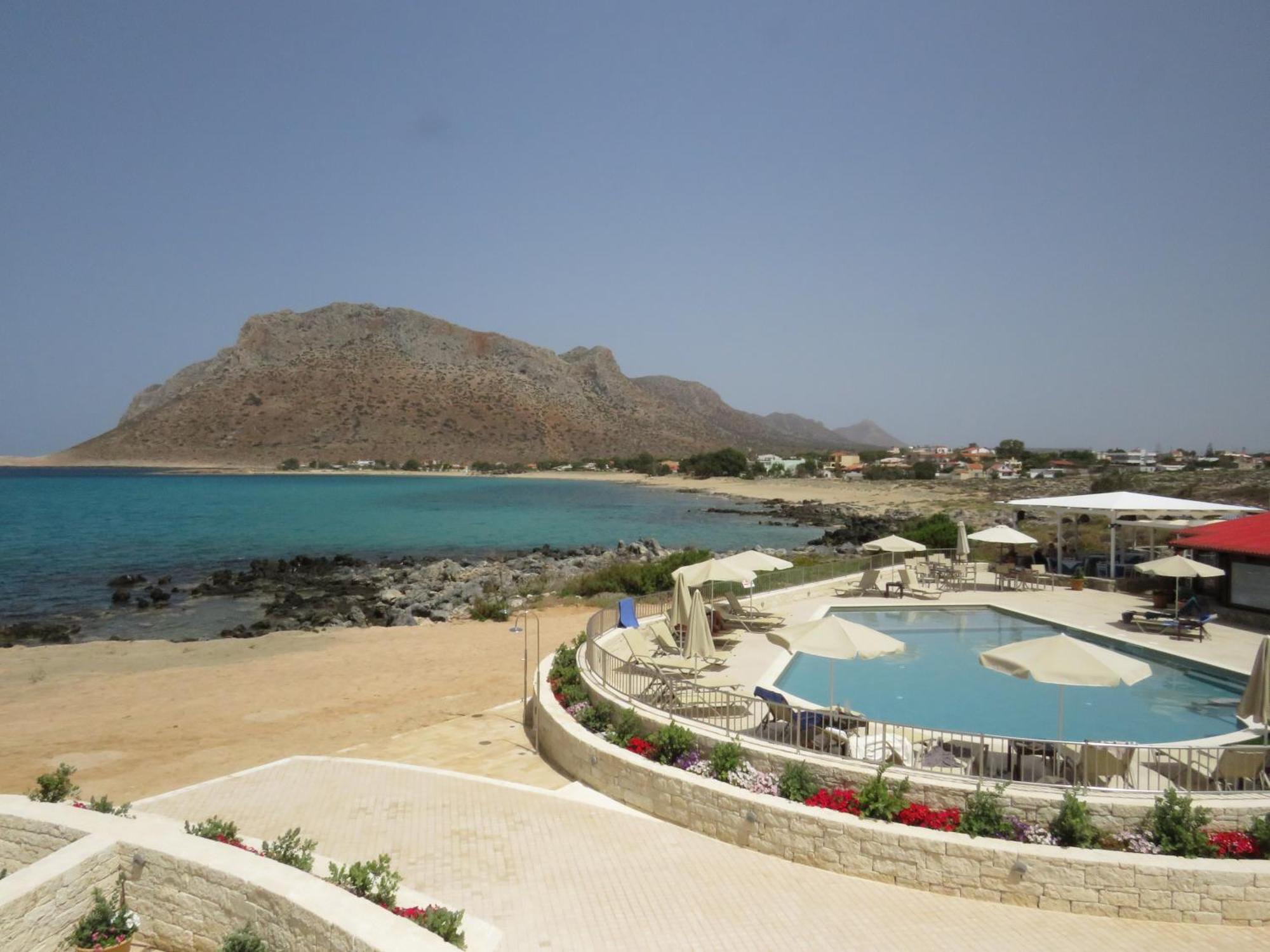 Blue Beach Villas Apartments Stavros  Luaran gambar