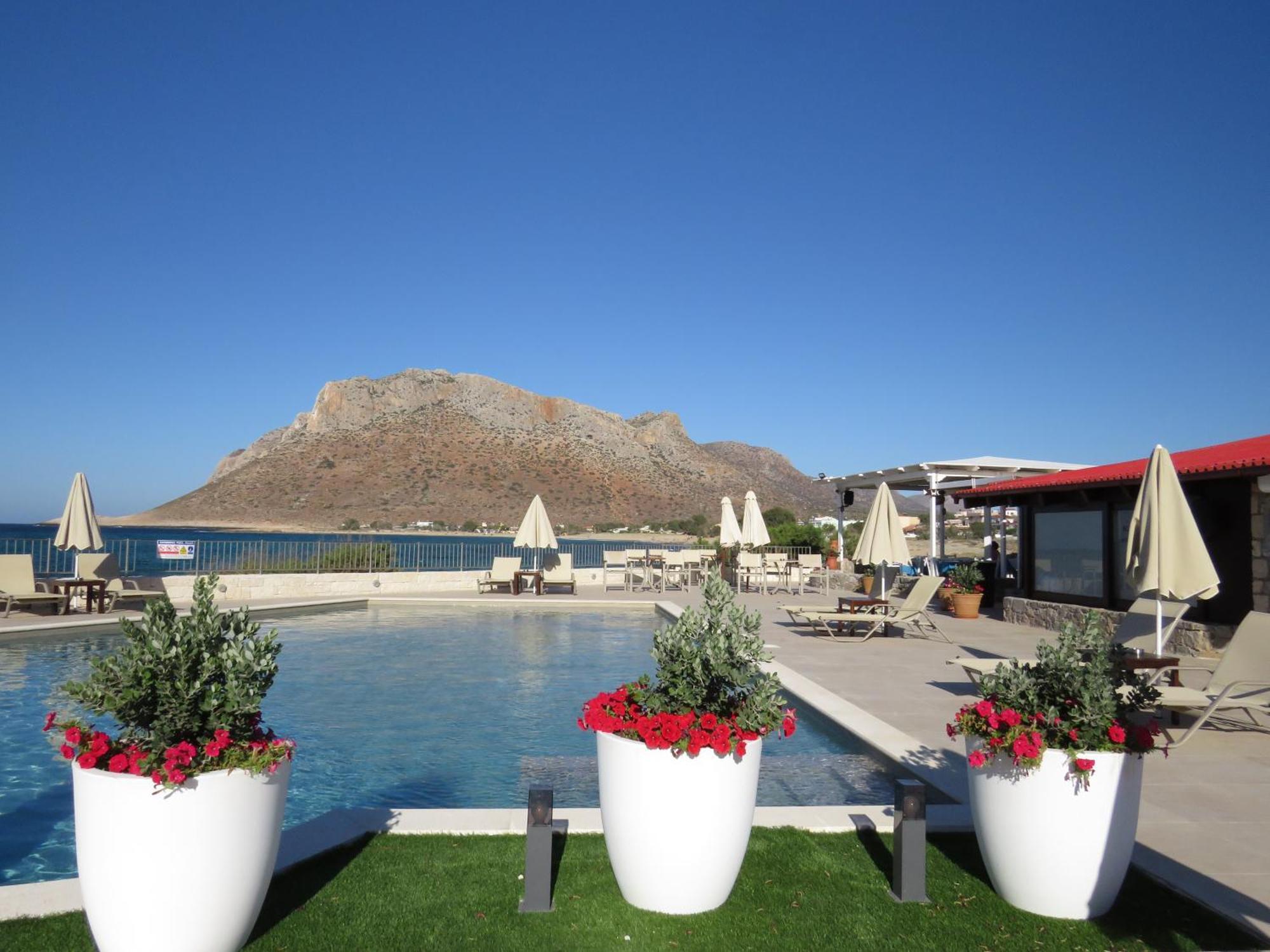 Blue Beach Villas Apartments Stavros  Luaran gambar