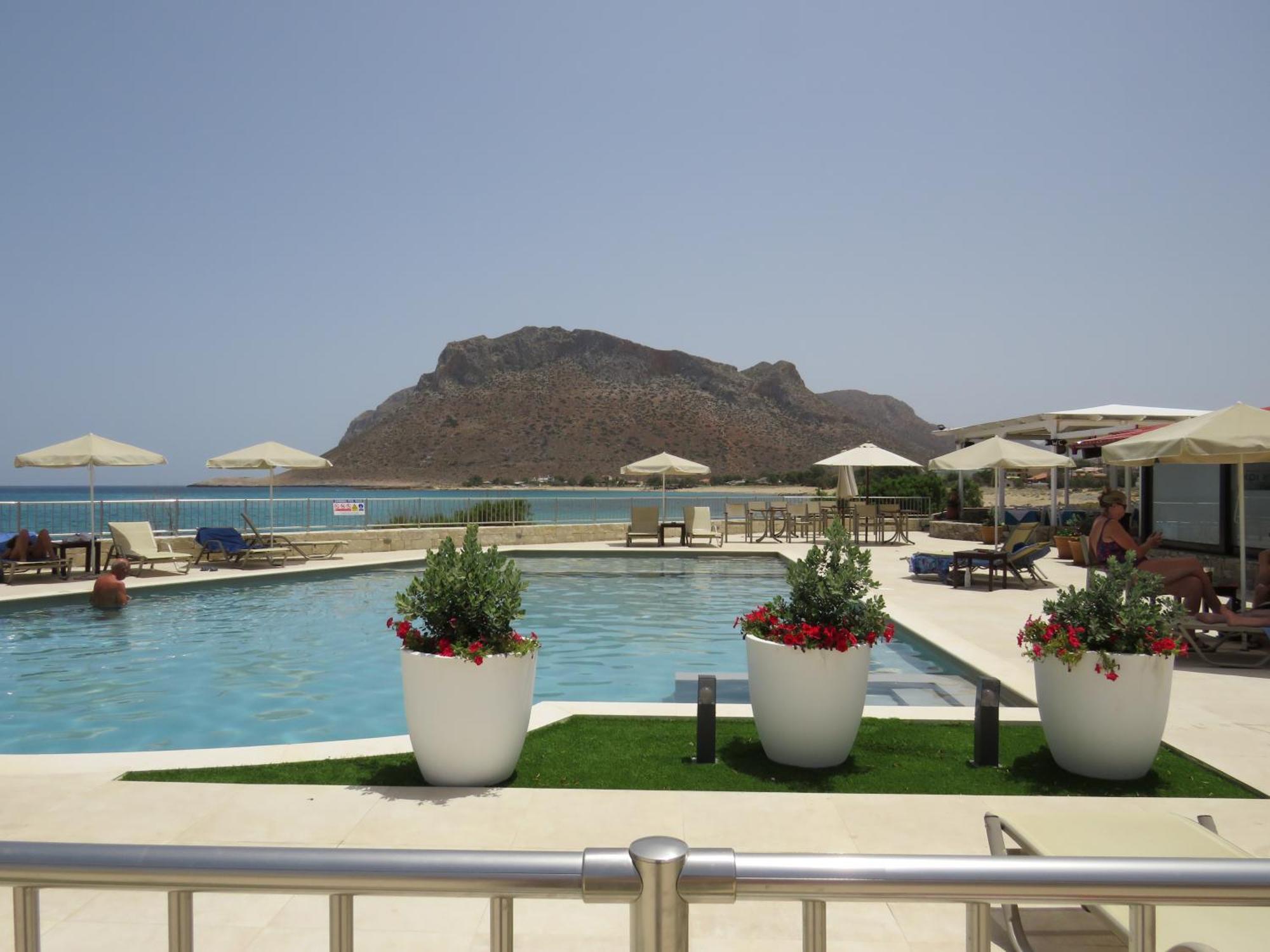 Blue Beach Villas Apartments Stavros  Luaran gambar