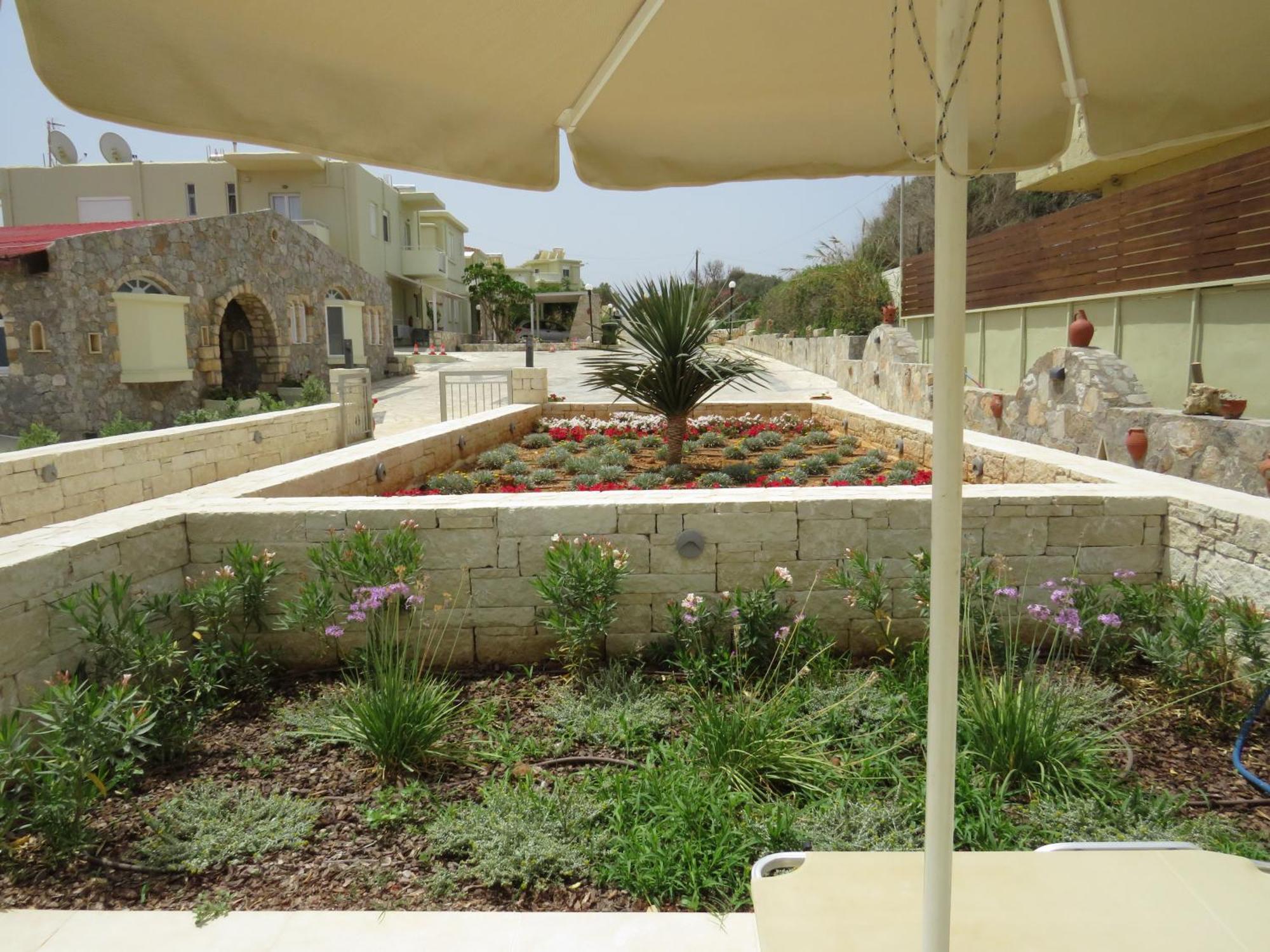 Blue Beach Villas Apartments Stavros  Luaran gambar