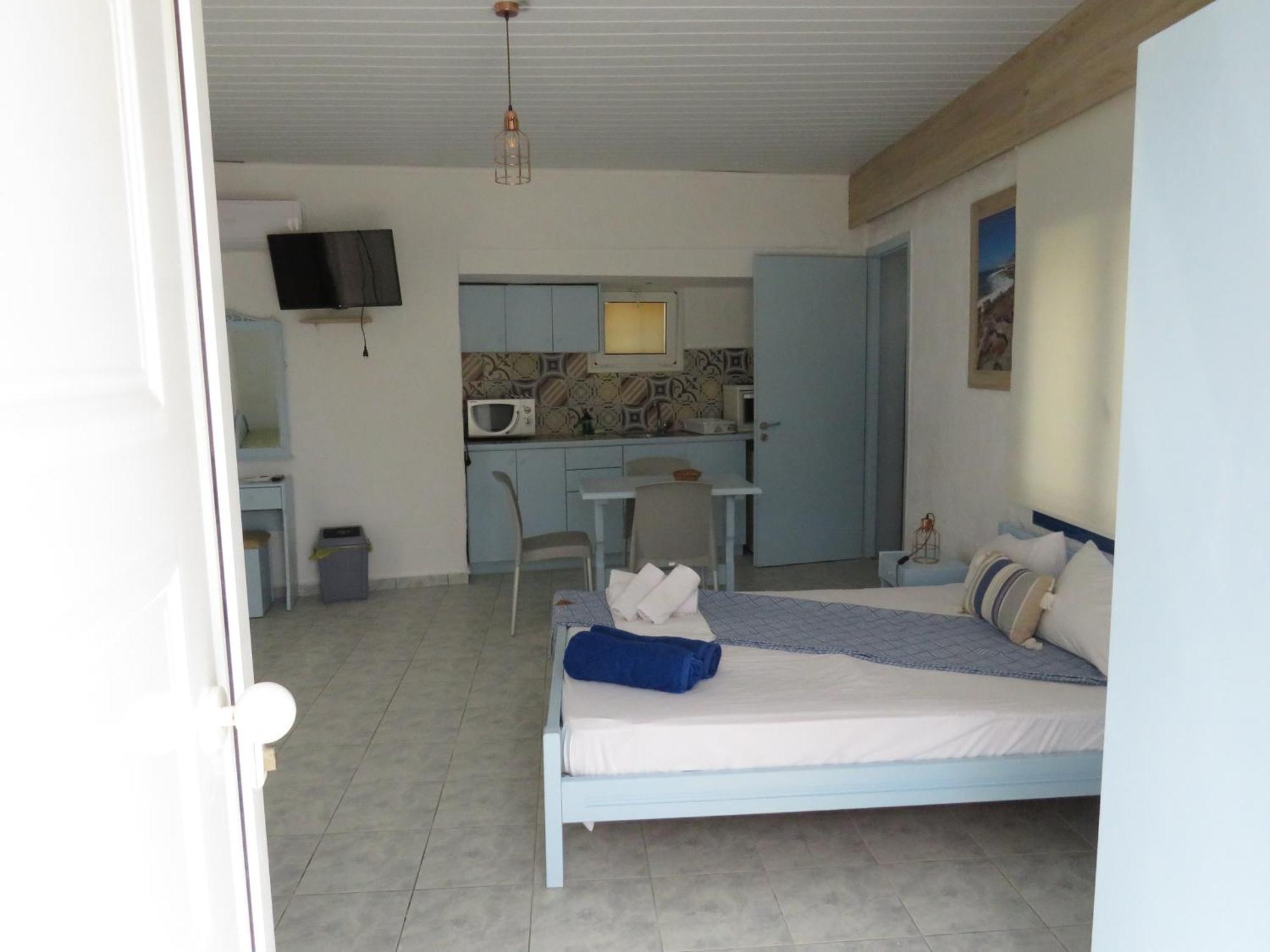 Blue Beach Villas Apartments Stavros  Luaran gambar